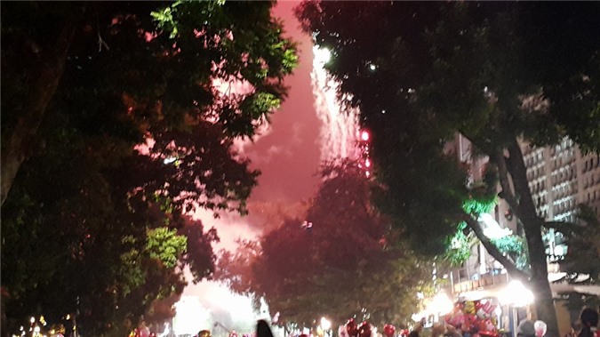 Nổ ở sân khấu Countdown đêm Giao thừa, nhiều người bị thương