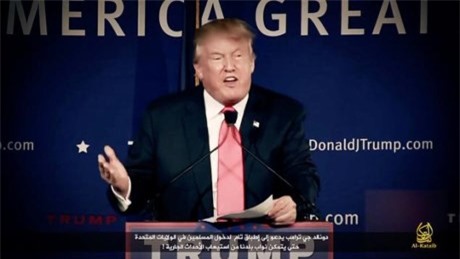 Al-Qaeda dùng hình ảnh Donald Trump để tuyển thành viên