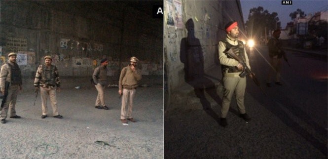 Các tay súng khủng bố nã đạn vào căn cứ không quân Ấn Độ