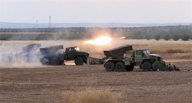 Syria tiếp tục tiêu diệt thêm nhiều căn cứ của IS