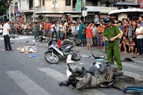 65 người chết vì tai nạn giao thông trong 3 ngày nghỉ Tết Dương lịch