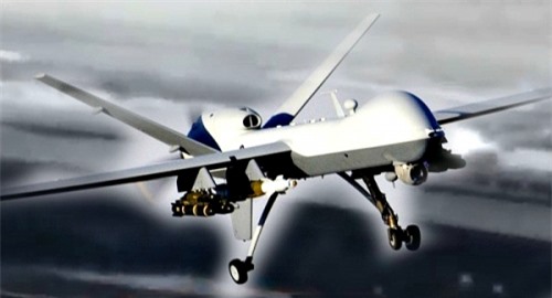 Chiến đấu cơ UAV của quân đội Syria 'thiêu sống' đoàn xe IS