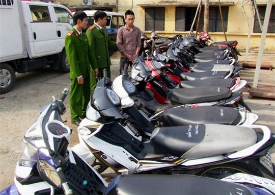 Bắt kẻ siêu trộm 6 tháng "cuỗm" được 26 xe máy