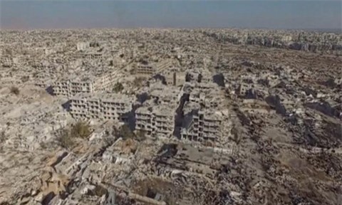 Khung cảnh ngày tận thế ở thủ đô Damascus của Syria sau 5 năm nội chiến