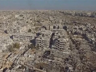 Khung cảnh ngày tận thế ở thủ đô Damascus của Syria sau 5 năm nội chiến