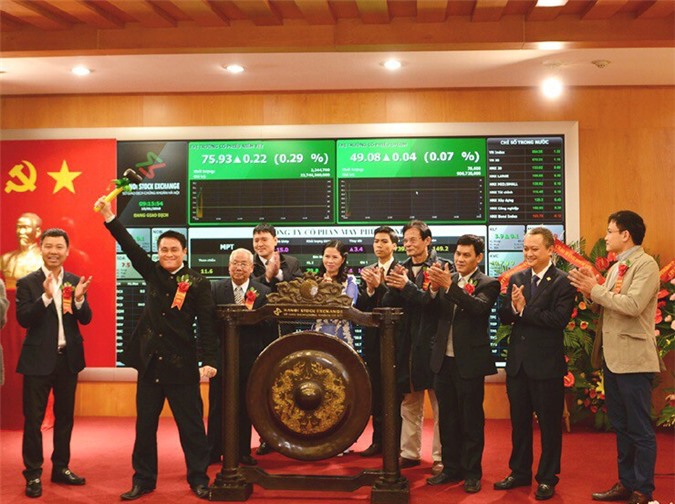  Cổ phiếu May Phú Thành chào sàn Hà Nội 