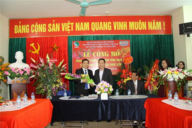 Tạp chí Môi Trường và Cuộc Sống bổ nhiệm Tổng Biên Tập