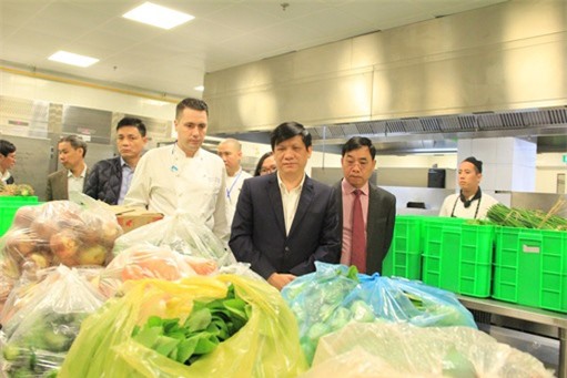 Bộ Y tế kiểm tra an toàn thực phẩm phục vụ Đại hội Đảng