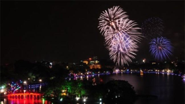 Hà Nội tổ chức bao nhiêu điểm bắn pháo hoa đêm giao thừa?