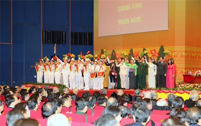 Toàn cảnh: Phiên khai mạc Đại hội Đảng toàn quốc lần thứ XII