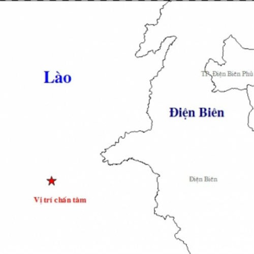Xảy ra động đất 4,4 độ Richter ở Điện Biên