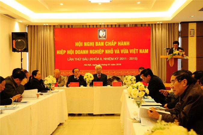 Hiệp hội DNNVV Việt Nam tổ chức Hội nghị Ban chấp hành lần thứ VI, khóa II