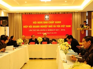 Hiệp hội DNNVV Việt Nam tổ chức Hội nghị Ban chấp hành lần thứ VI, khóa II