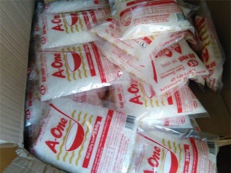 Bắt giữ hơn 100 tấn bột ngọt Trung Quốc gắn mác Việt Nam