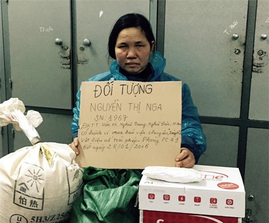 Bắt bà trùm, triệt phá đường dây buôn bán thuốc nổ khủng