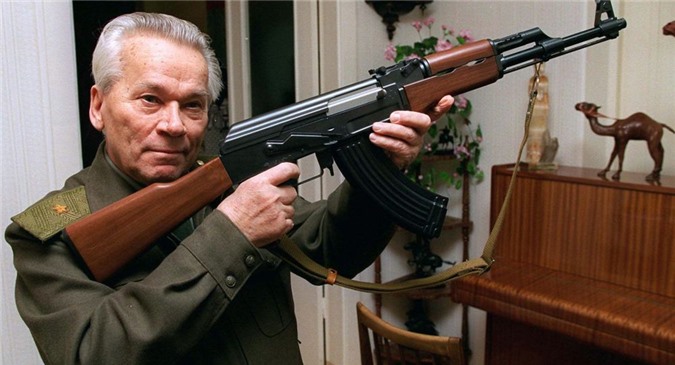 Súng trường AK-47 của Nga được lắp ráp ở Mỹ 