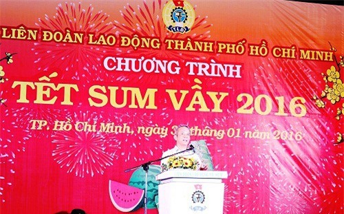 TP.HCM: “Tết sum vầy” cho 500 gia đình công nhân 