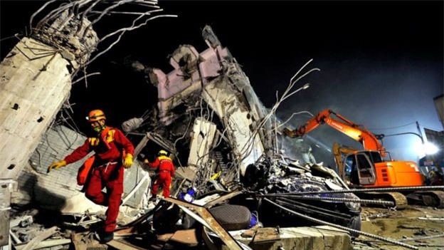 Trận động đất tại Đài Loan: Số người chết tăng lên 18