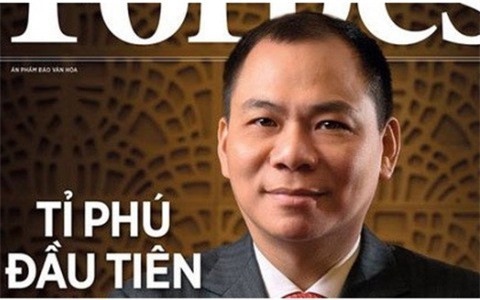 Năm tuổi của tỷ phú giàu nhất Việt Nam Phạm Nhật Vượng
