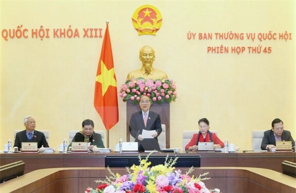 Khai mạc phiên họp thứ 45 của Ủy ban Thường vụ Quốc hội khóa XIII