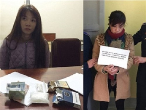 Hai “hot girl” bị bắt khi đang mua bán chất ma túy