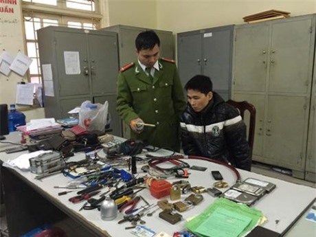 Hà Nội: Lần theo tài khoản iCloud, tóm gọn kẻ siêu trộm