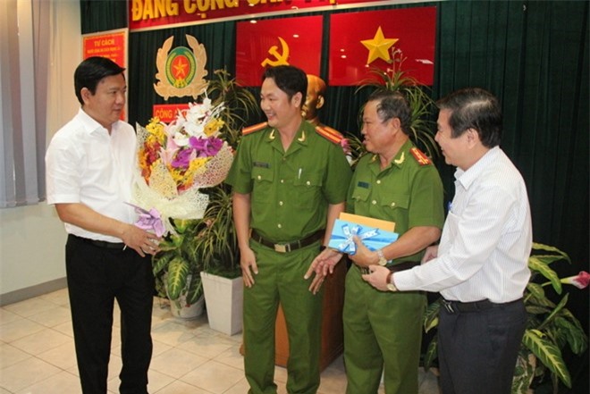 Bí thư Thăng động viên ngành Công an TP. HCM phá án 