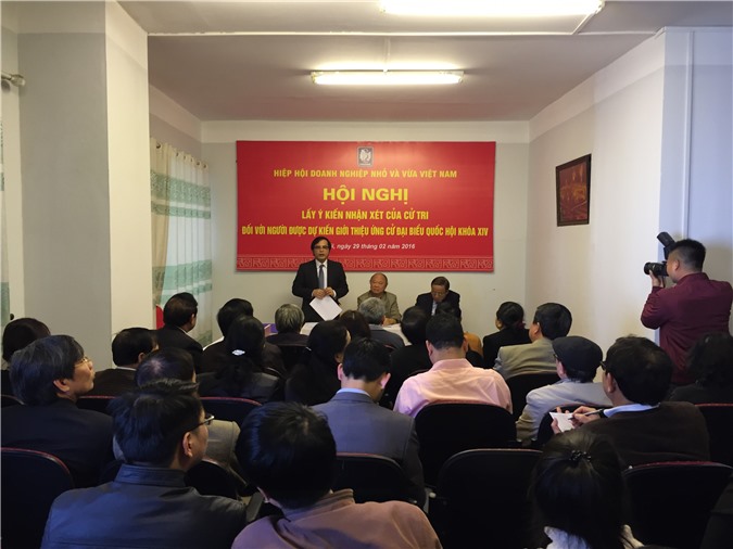 Ông Nguyễn Văn Thân được Vinasme nhất trí giới thiệu ứng cử ĐBQH khóa XIV