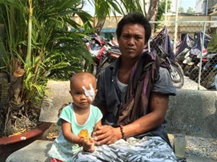 Không chữa thì tính mạng cũng mất, mắt không còn