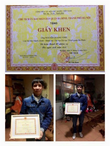 Lái xe Camry từng là bảo vệ theo hợp đồng ở Chi cục thuế 