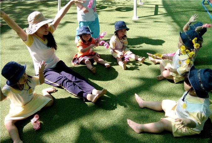 Mầm non Mặt Trời - Sunkids:  Môi trường an toàn cho trẻ phát triển toàn diện 