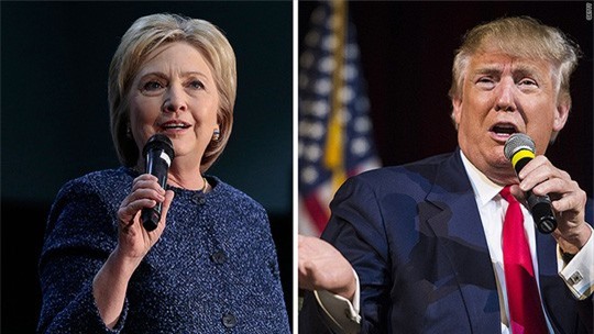 Bầu cử Tổng thống Mỹ:  Donald Trump đại bại trước Hillary Clinton?