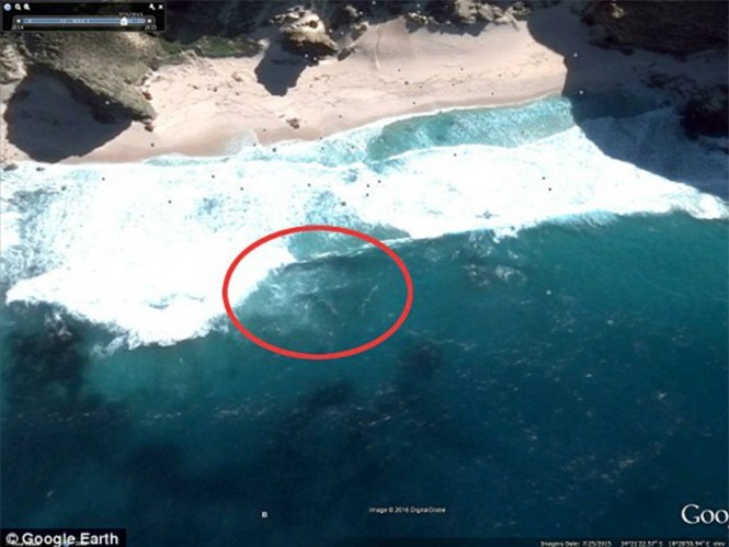 Tìm thấy xác máy bay MH370 ở Mũi Hảo Vọng bằng Google Earth?