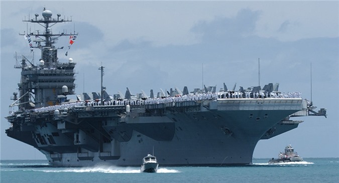 Vì sao Mỹ điều đội tàu sân bay hạt nhân đến Biển Đông?