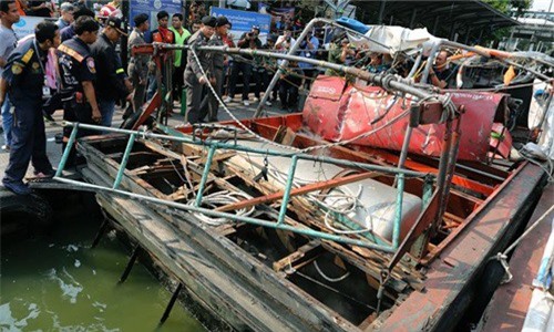 Nổ tàu chở khách ở Thái Lan, hàng chục người bị thương