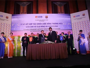 Ngân hàng SHB và CLB Barcelona ký kết hợp tác chiến lược
