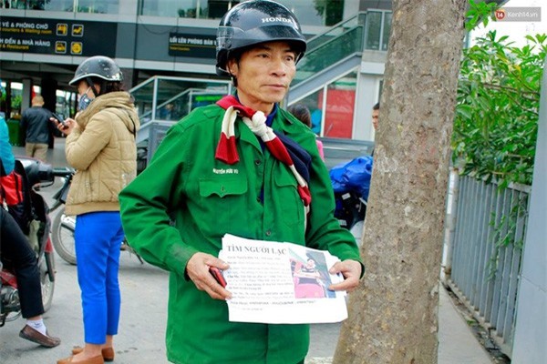 Cha già vỡ òa niềm vui khi tìm được con sau 2 ngày mất tích 