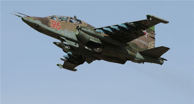 Nga điều cường kích Su-25SM tham gia tập trận quy mô lớn ở Tajikistan