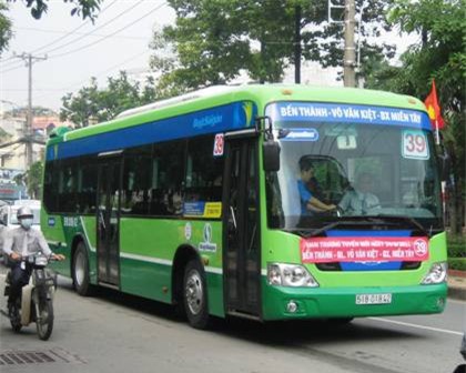 TP. HCM: Hơn 22% lượng xe buýt xả khí thải vượt mức qui định