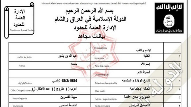 Tài liệu tuyệt mật tiết lộ danh sách 22.000 chiến binh IS chỉ là giả?