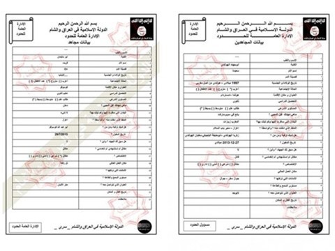 Danh sách 22.000 chiến binh IS bị rò rỉ có tên 3 kẻ tấn công khủng bố Paris