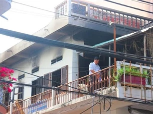 Nhà 2 tầng cháy dữ dội, một người bị thiêu chết khi đang ngủ