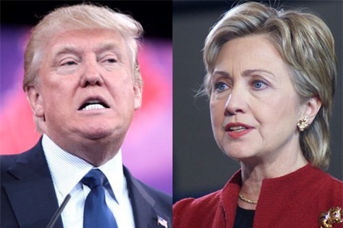 Bầu cử Tổng thống Mỹ: Donald Trump "mặt đối mặt" Hillary Clinton