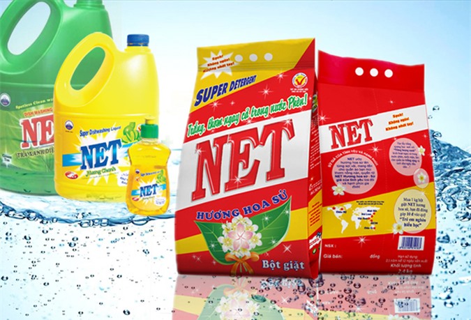 Lãi sau thuế của Bột giặt NET đạt 86,8 tỷ đồng trong năm 2015