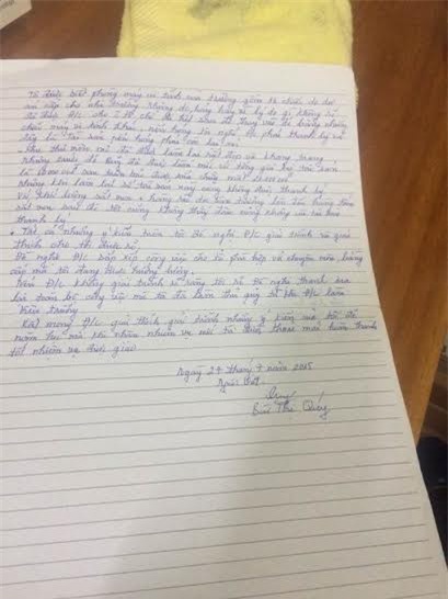 Vụ tố hiệu trưởng trường tiểu học Đặng Cương: Uẩn khúc cần làm rõ