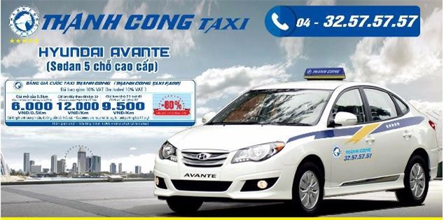 Thành Công Taxi mở rộng mạng lưới phục vụ khách hàng