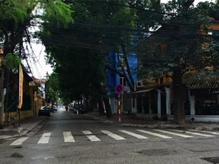 Hà Nội: Ôtô chỉ đi một chiều trên phố Trần Quốc Toản