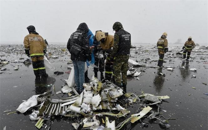 Mất 2 tháng để điều tra vụ máy bay của FlyDubai rơi ở Nga