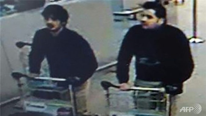 Đã xác định danh tính hai nghi phạm tấn công sân bay Brussels