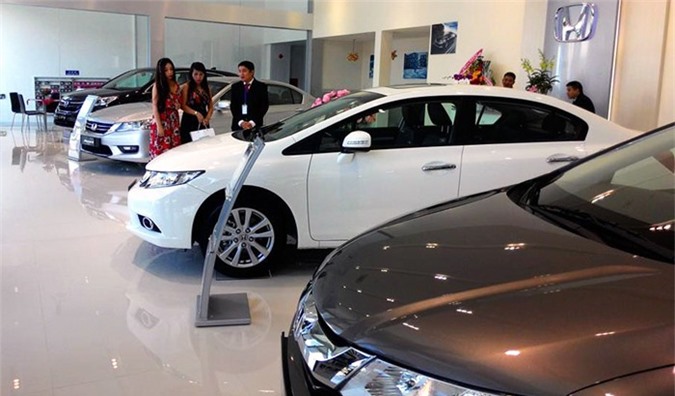 Ôtô dung tích dưới 2.000 cm3 được đề nghị giảm 5% thuế mỗi năm